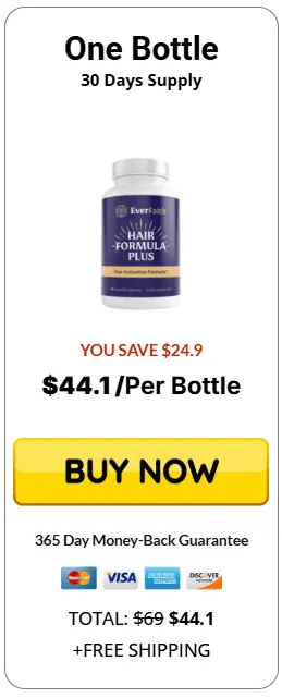 hair formula plus 1 bottle price